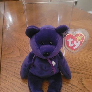 Princess Diana Beanie Baby 1st Edition 1997 RARE, STAMPED TUSH TAG